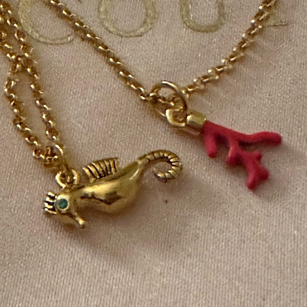 Juicy couture little Seahorse pendant chain necklace - Picture 6 of 7